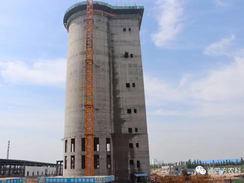 圖為通四方建設(shè)中的高塔 圖為通四方建設(shè)中的高塔